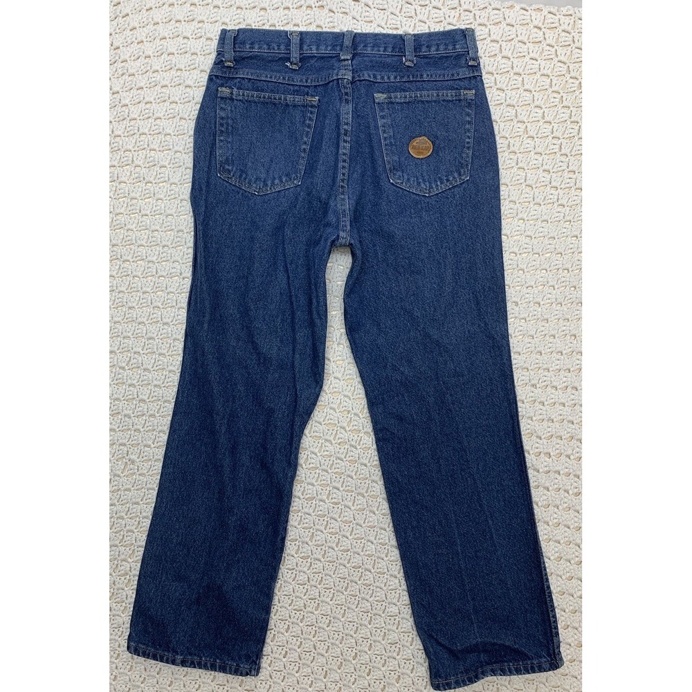 Red Kap Jeans Mens Tag 34x30 Approx 31x29 Blue‎ Denim 5-Pocket's Cotton Workwear